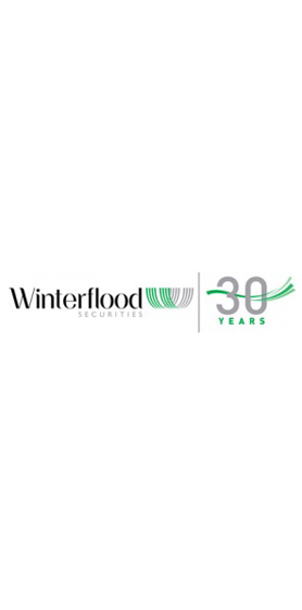 30 years Winterflood Securities logo
